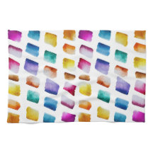 Motif Carré aquarelle