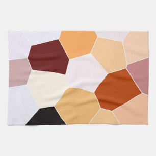 Linge De Cuisine Motif cool tendance rouge orange jaune