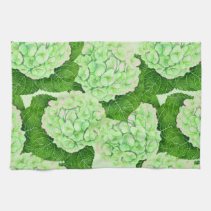 Linge De Cuisine Motif d'aquarelle Hydrangea