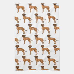 Linge De Cuisine Motif de chien lion africain brun Rhodesian Ridgeb