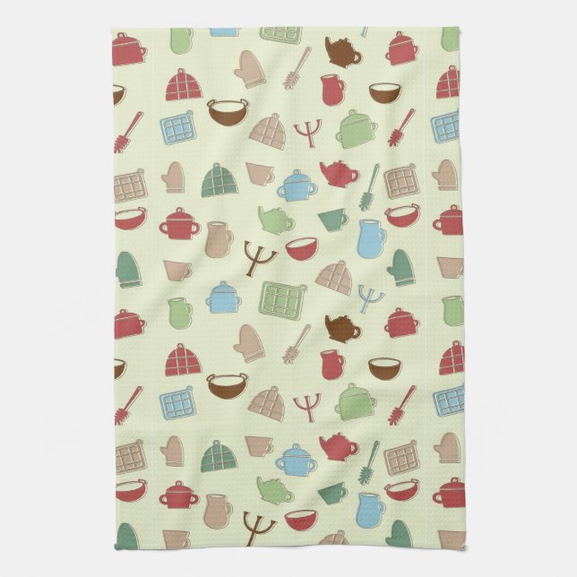 Linge De Cuisine motif de cuisine (Vertical)