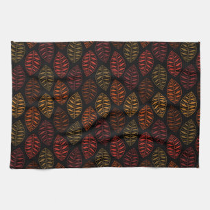 Linge De Cuisine Motif de feuille d'automne