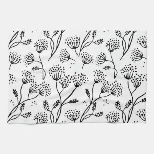 Linge De Cuisine Motif de fleurs