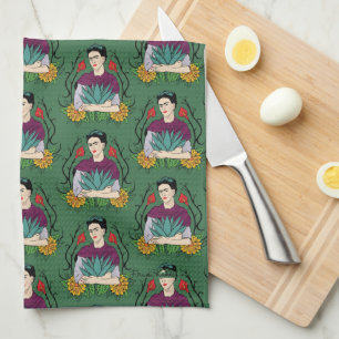 Linge De Cuisine Motif de Frida Kahlo   MI Mexique Lindo