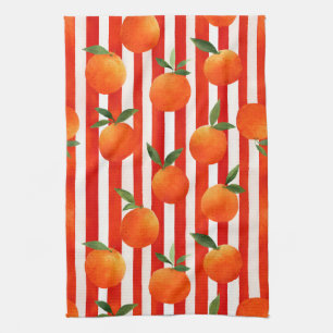 Linge De Cuisine Motif de fruits d'orange moderne