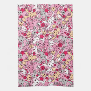 Linge De Cuisine Motif de Kawaii