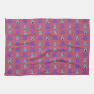 Linge De Cuisine motif de lapins de Pâques