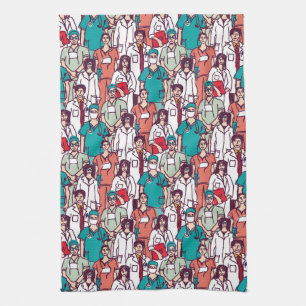 Linge De Cuisine Motif de médecin et de chirurgien