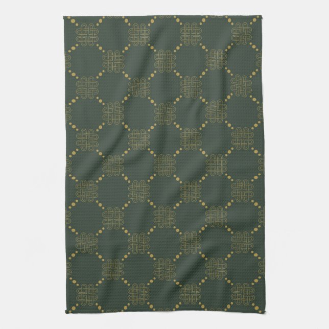 Linge De Cuisine Motif de noeud celtique (Vertical)