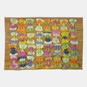 Linge De Cuisine Motif de pâtes d'arc-en-ciel