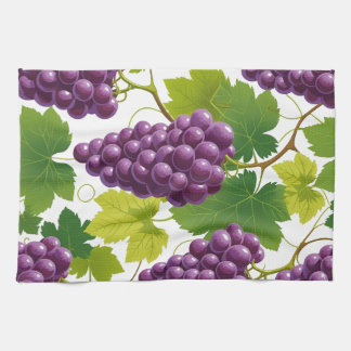 Linge De Cuisine Motif de raisins
