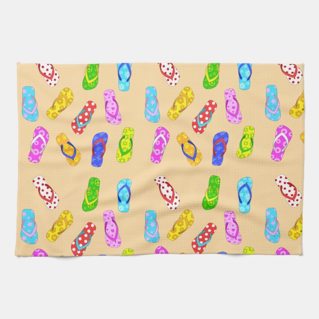 Linge De Cuisine Motif de rotation (Horizontal)