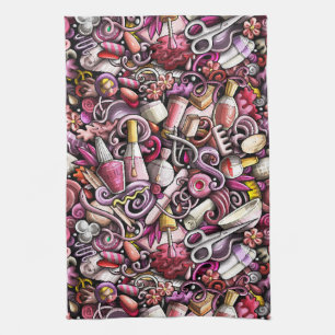 Linge De Cuisine Motif de studio de clou