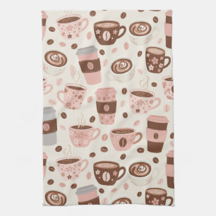 Linge De Cuisine Motif de tasse de café cosy (10)