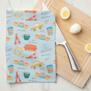 Linge De Cuisine Motif d'icônes Classiques FRIENDS™