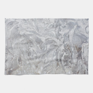 Linge De Cuisine Motif en marbre