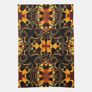 Linge De Cuisine Motif énergétique du Batik oriental