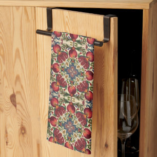 Linge De Cuisine Motif floral grenade de William Morris Fruit