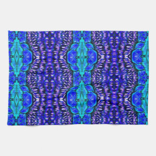 Linge De Cuisine motif hippie de couverture de tiedye d'aqua de