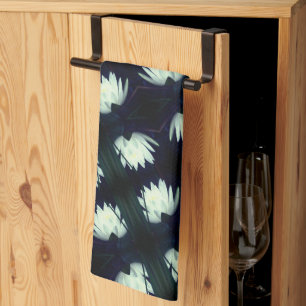Linge De Cuisine Motif Lily Lotus Water