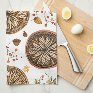 Linge De Cuisine Motif Mandala d'automne