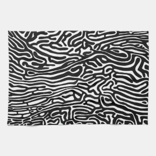 Linge De Cuisine motif organique arrière-plan abstrait texture natu