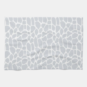 Linge De Cuisine Motif Pastel Blue Giraffe