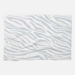 Linge De Cuisine Motif Pastel Blue Zebra