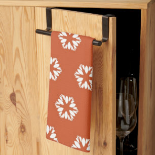 Linge De Cuisine Motif rétro en explosion d'étoiles décoration boho