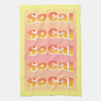 Linge De Cuisine Motif SoCal