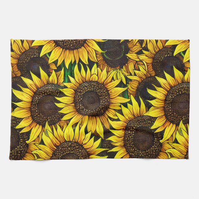 Linge De Cuisine Motif Sunny Large (Horizontal)