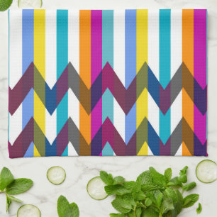Linge De Cuisine Motif tendance Chevron Stripes #21