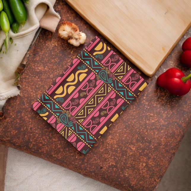 Linge De Cuisine Motif traditionnel tribal (Kitchen Towel)