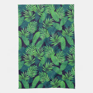 Linge De Cuisine Motif tropical de feuille