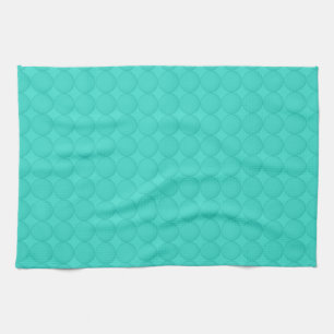 Linge De Cuisine Motif Turquoise