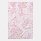 Motif Vintage French Pink Toile de Juoy