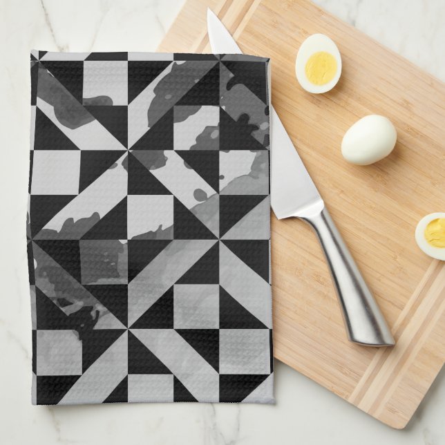 Linge De Cuisine Motifs d'aquarelle 5 (Quart Plié)