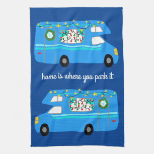 Linge De Cuisine Motorhome RV Vanlife Xmas