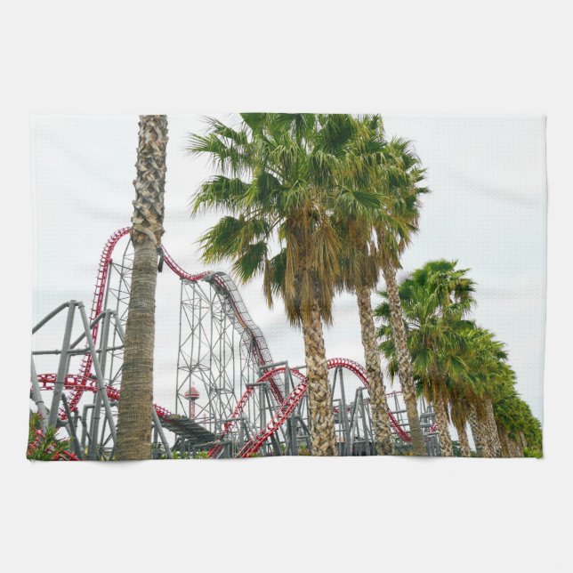 Linge De Cuisine Mountain Six Flag (Horizontal)