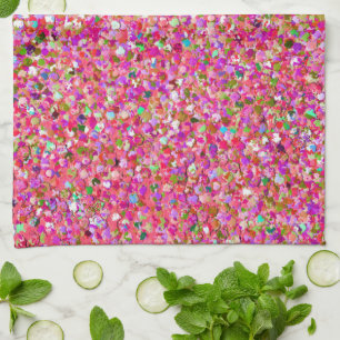Linge De Cuisine Multicolor Modern Modern Grit Glitter #4