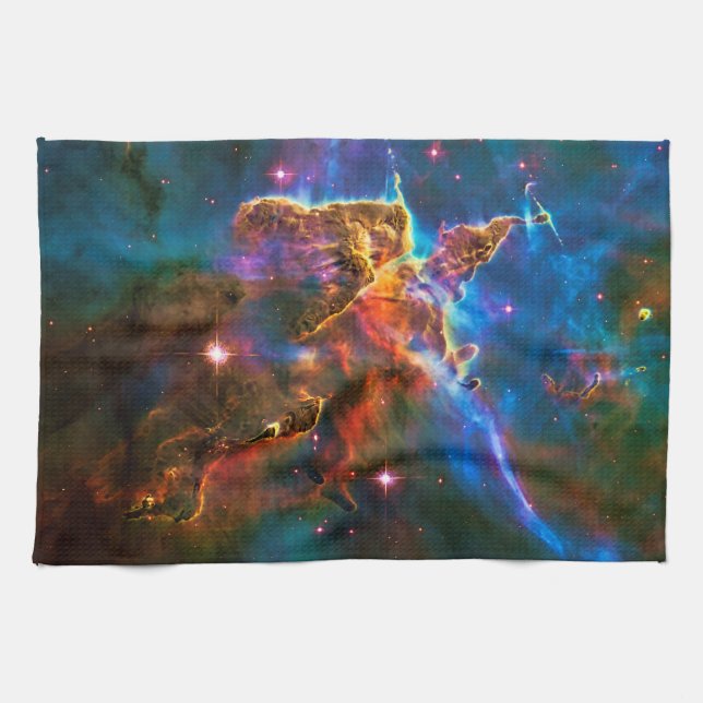 Linge De Cuisine Mystic Mountain, Carina Nebula, photo spatiale (Horizontal)