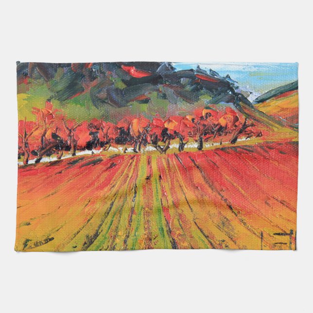 Linge De Cuisine Napa Valley par Lisa Elley (Horizontal)