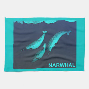 Linge De Cuisine Narwhal