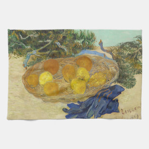 Linge De Cuisine Nature morte de Van Gogh Oranges Citrons Gants ble