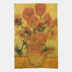 Linge De Cuisine Nature morte de Vincent van Gogh Vase avec 15 tour
