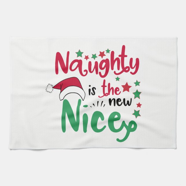 Linge De Cuisine naughty est le nouveau gentil (Horizontal)