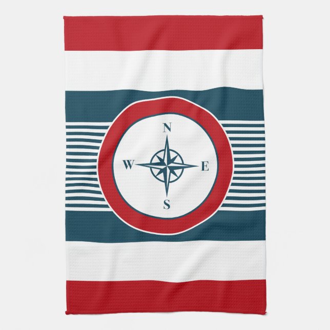 Linge De Cuisine Nautical design (Vertical)