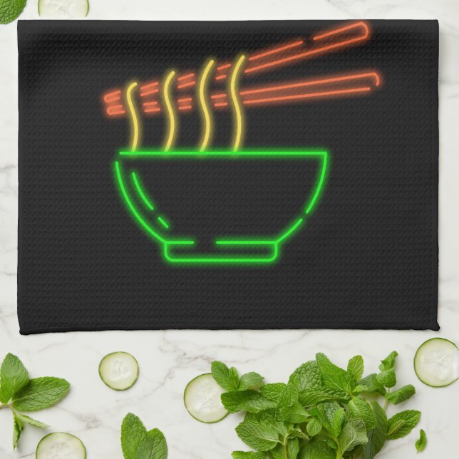 Linge De Cuisine Neon Asian Noodle Bowl (Plié)