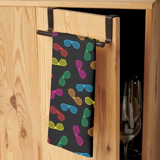 Linge De Cuisine Neon Classic Lunettes de soleil Motif (Pliage en tiers)