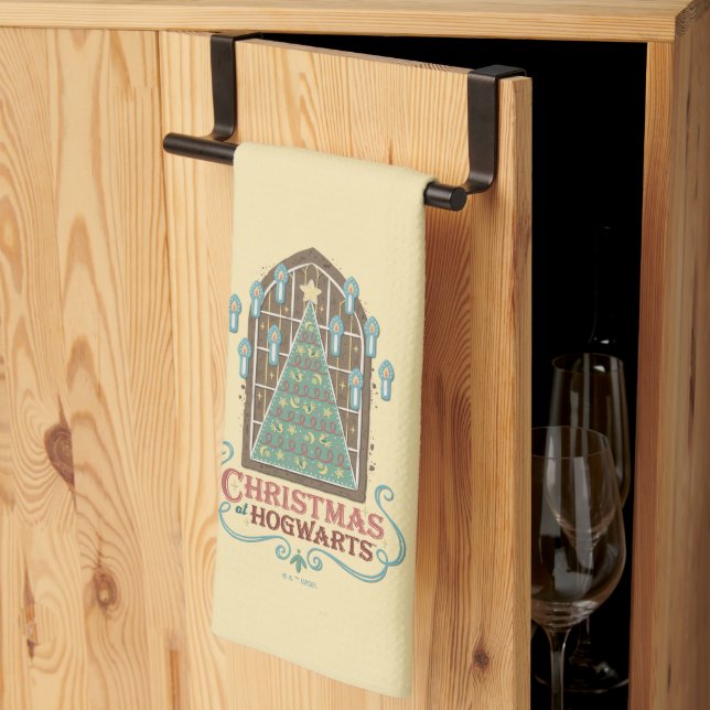 Linge De Cuisine Noël chez HOGWARTS™ - Graphique de cookies (Pliage en tiers)
